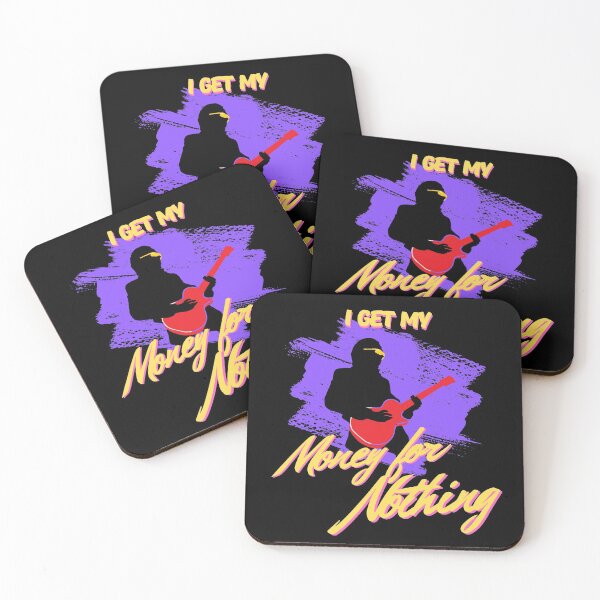 Item preview, I Get My Money For Nothing - Purple designed and sold by Mean-Musician.