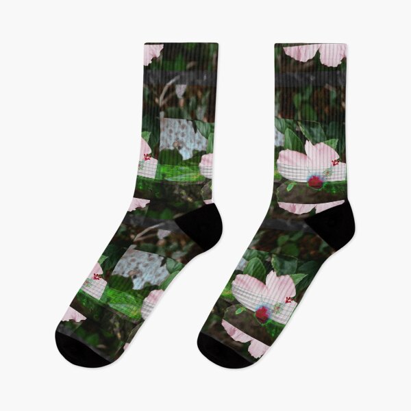 Item preview, Pink Hibiscus Photograph Glitch Art Hawaii Tropical Flower designed and sold by MOP-tees.