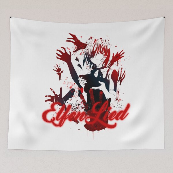 Item preview, The Girl Escape Dark Fantasy Science Fiction Elfen Lied Anime   Ear Piece designed and sold by BranElfenLied.
