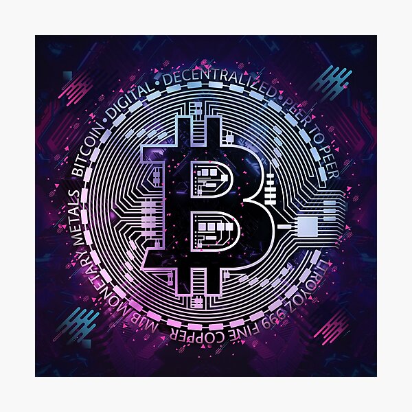 Artikel-Vorschau von Bitcoin, designt und verkauft von Cameron Gray.