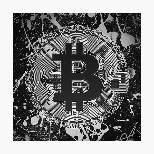 Artikel-Vorschau von Bitcoin, designt und verkauft von Cameron Gray.