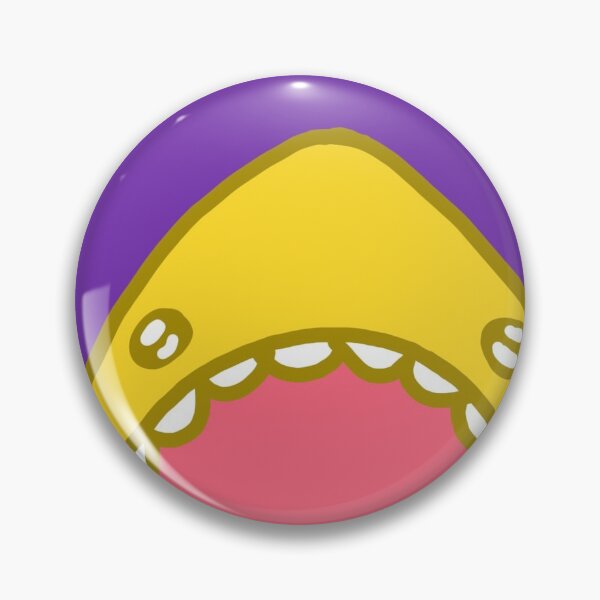 Item preview, Сute yellow shark on a purple background designed and sold by OneginaEvgenia.