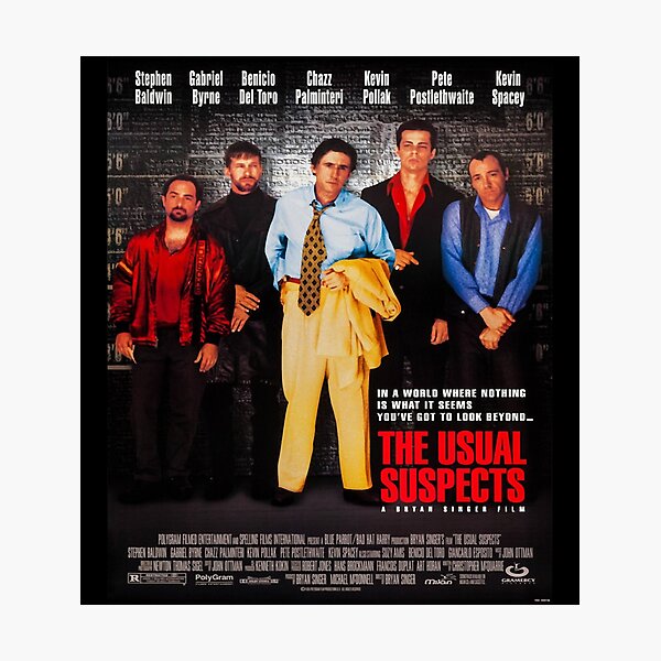 Keyser soze usual suspects' Poster, picture, metal print, paint by Lowpoly  Posters