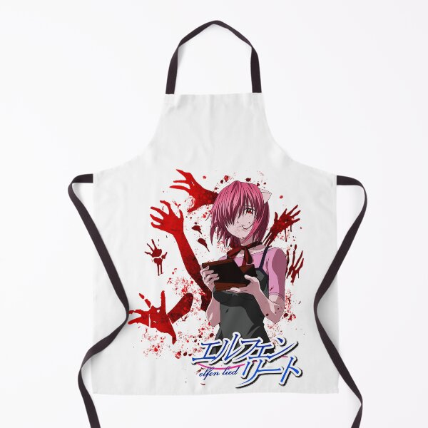 Item preview, The Girl Escape Dark Fantasy Science Fiction Elfen Lied Anime  Active Duty Artline designed and sold by BranElfenLied.