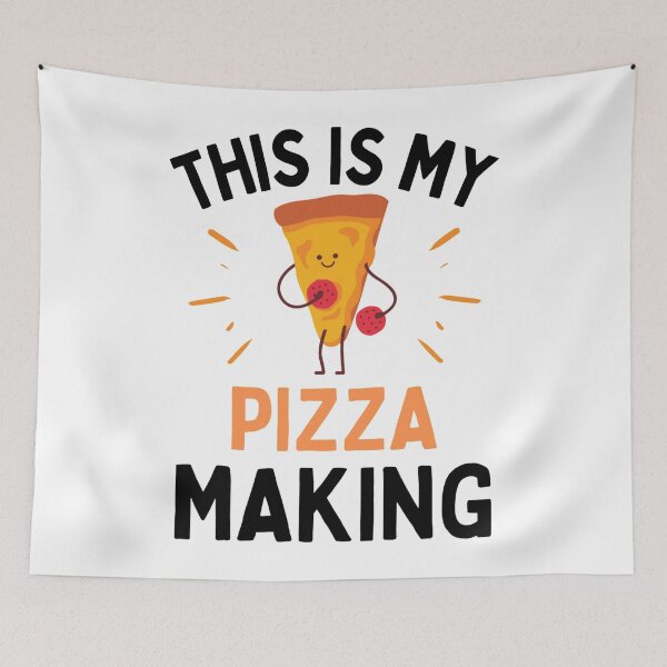 Item preview, This Is My Pizza Making Funny Pizza Sayings For Food Lovers designed and sold by chetan786.