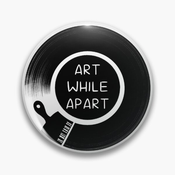 Item preview, Art While Apart Black by Ziggatino designed and sold by ArtWhileApart.