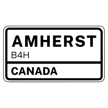 Artwork thumbnail, Amherst B4H Zip Code by Rajadrone