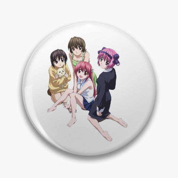 Item preview, The Girl Escape Dark Fantasy Science Fiction Elfen Lied Anime  Gang Duty Artline designed and sold by BranElfenLied.