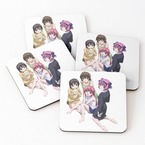 Item preview, The Girl Escape Dark Fantasy Science Fiction Elfen Lied Anime  Gang Duty Artline designed and sold by BranElfenLied.