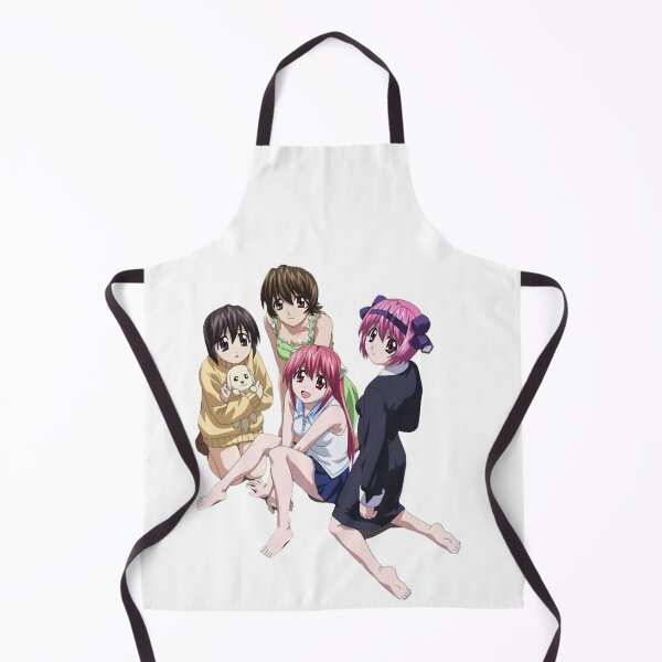 Item preview, The Girl Escape Dark Fantasy Science Fiction Elfen Lied Anime  Gang Duty Artline designed and sold by BranElfenLied.