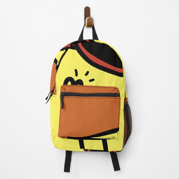 Item preview, Funny yellow man on an orange background designed and sold by OneginaEvgenia.