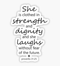 Christian Quote Sticker