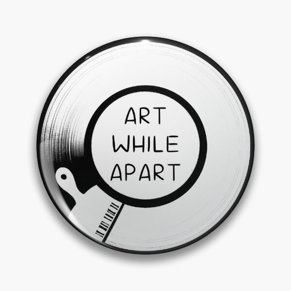 Item preview, Art While Apart White by Ziggatino designed and sold by ArtWhileApart.