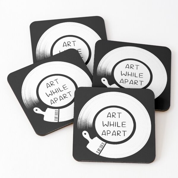 Item preview, Art While Apart White by Ziggatino designed and sold by ArtWhileApart.