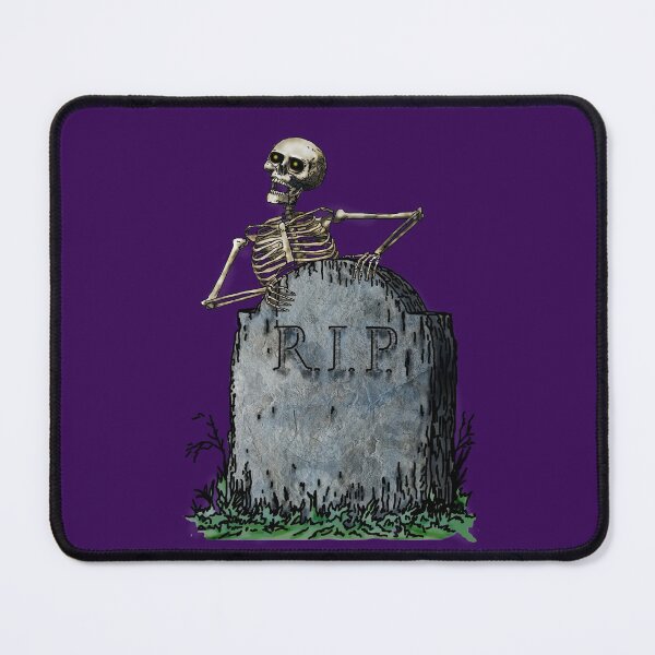 Item preview, Skeleton Tombstone RIP designed and sold by FictiveArt.