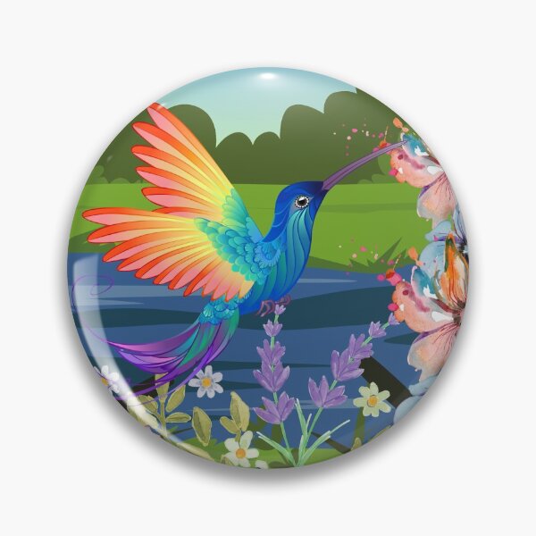 Item preview, Vibrant color Humming bird designed and sold by Ondemandph.