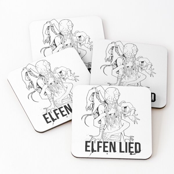 Item preview, The Girl Escape Dark Fantasy Science Fiction Elfen Lied Anime  Vintage designed and sold by BranElfenLied.