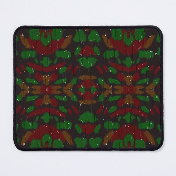 Aperçu de l'œuvre Fleur rouge vert créée et vendue par Walkcircle.