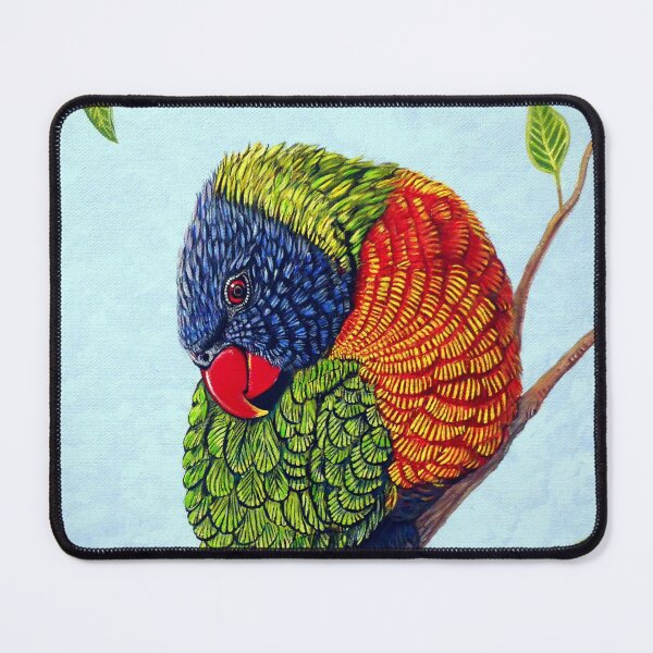 Item preview, Shy Boy - Rainbow Lorikeet designed and sold by Linda Callaghan.