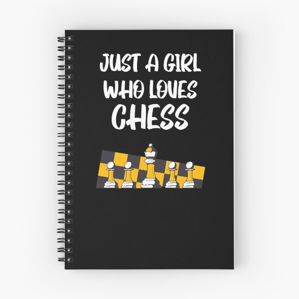 Item preview, Just A Girl Who Loves Chess designed and sold by officialfanclub.