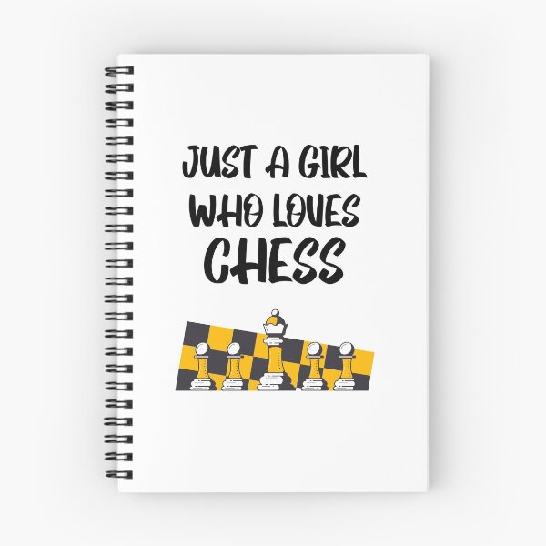 Item preview, Just A Girl Who Loves Chess designed and sold by officialfanclub.