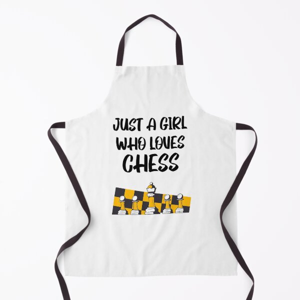 Item preview, Just A Girl Who Loves Chess designed and sold by officialfanclub.