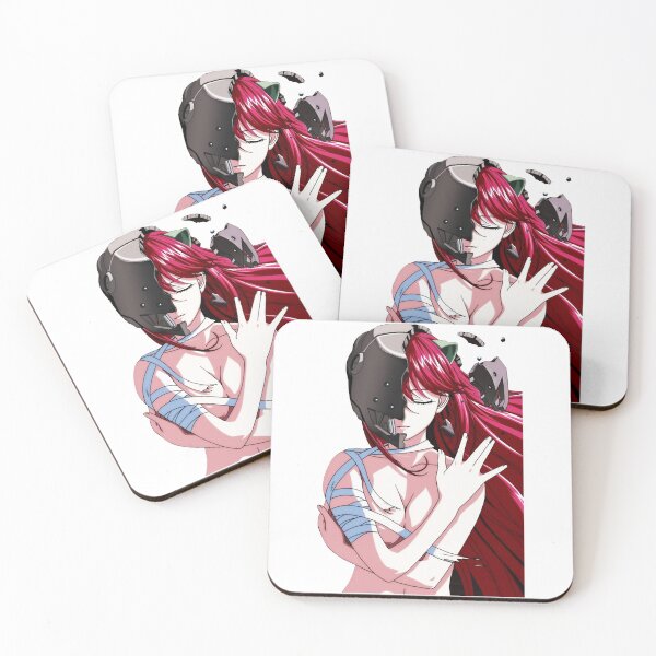 Item preview, The Girl Escape Dark Fantasy Science Fiction Elfen Lied Anime Anime Babes-  Lucy Retro designed and sold by BranElfenLied.