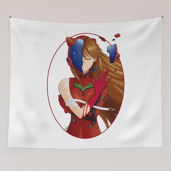 Item preview, The Girl Escape Dark Fantasy Science Fiction Elfen Lied Anime Asuka Evangelion - Lucy Crossover Fan designed and sold by BranElfenLied.
