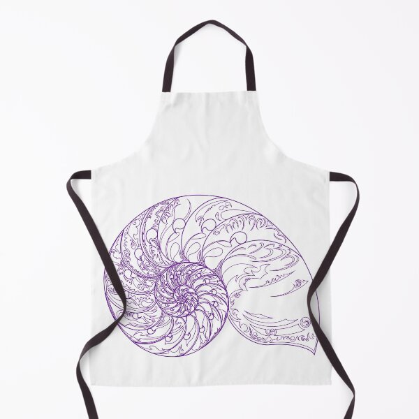 Item preview, Tears of the Indigo Nautilus - Geometric Art - Septcho21 designed and sold by Amanda Lucas.