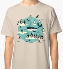 Whales, Penguins and other friends Classic T-Shirt