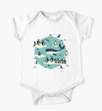 Whales, Penguins and other friends One Piece - Short Sleeve