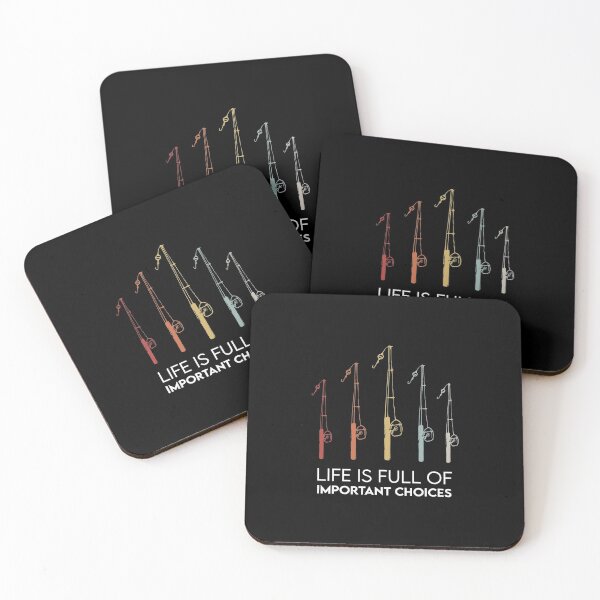 Item preview, Fishing- Life is Full Of Important Choices designed and sold by Landesign.