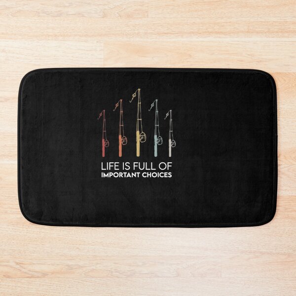 Item preview, Fishing- Life is Full Of Important Choices designed and sold by Landesign.