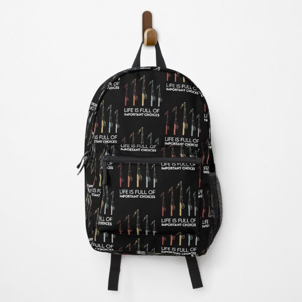 Item preview, Fishing- Life is Full Of Important Choices designed and sold by Landesign.