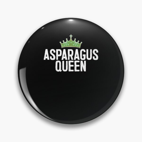 Item preview, Asparagus Queen Vegan Vegetarian designed and sold by phuongducduc.