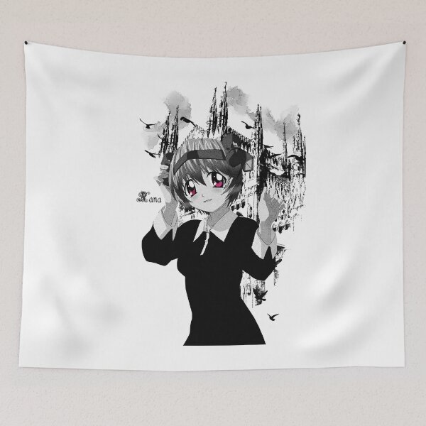 Item preview, The Girl Escape Dark Fantasy Science Fiction Elfen Lied Anime Human World Anatomy Doctors designed and sold by BranElfenLied.