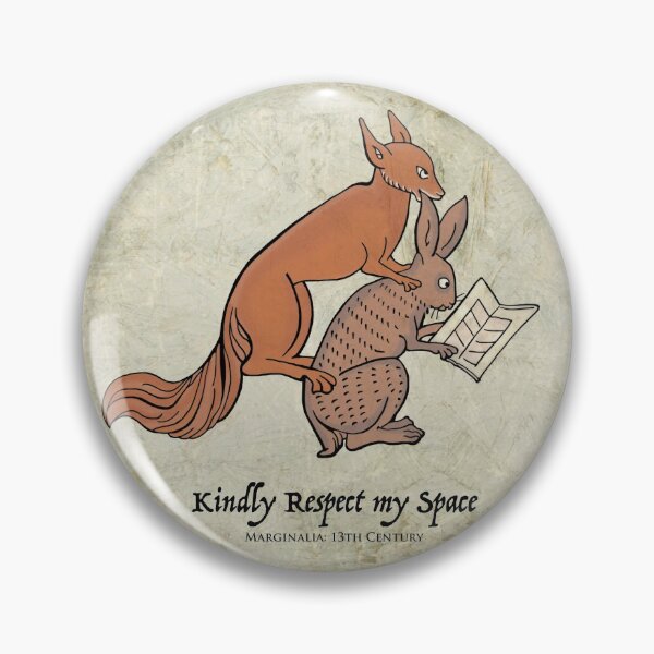 Item preview, Respect my Space: Marginalia 13th century designed and sold by ebrawne.