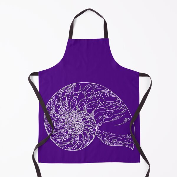Item preview, Tears of the Nautilus on Indigo - Geometric Art - Septcho21 designed and sold by Amanda Lucas.