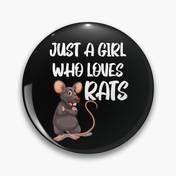 Item preview, Just A Girl Who Loves Rats designed and sold by officialfanclub.