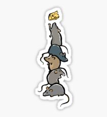 rat stack Sticker