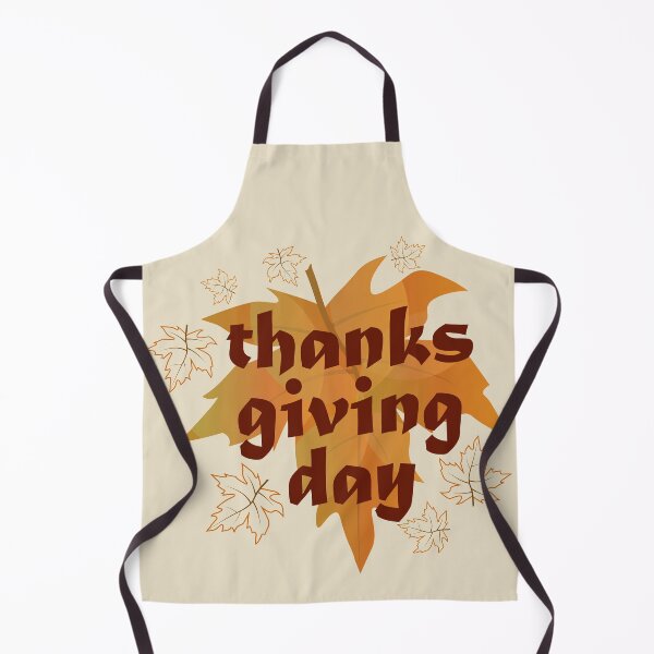 Item preview, Thanksgiving day greeting and autumn leaves designed and sold by CutieBlue.