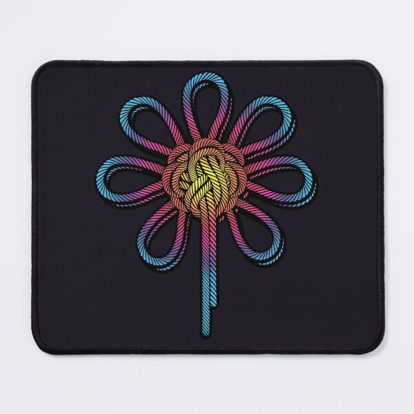 Item preview, Colorful rope flower knot pattern - mountaineering climbing gift designed and sold by MadandMean.