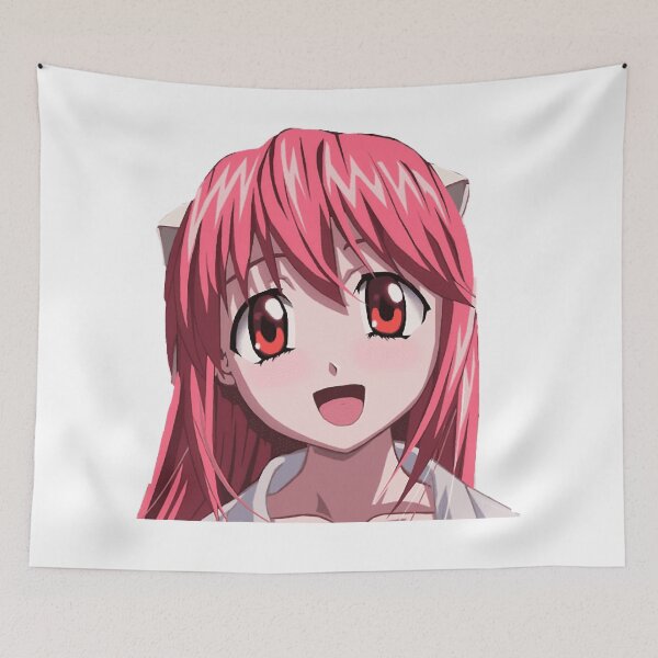 Item preview, The Girl Escape Dark Fantasy Science Fiction Elfen Lied Anime Pastel Menhera Nana designed and sold by BranElfenLied.