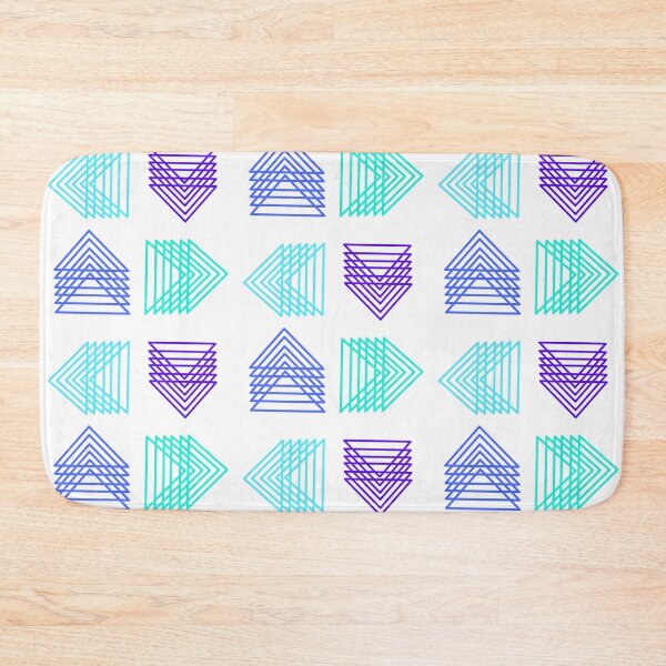 Item preview, Multicolor Triangles  designed and sold by Sleepygirl2010.