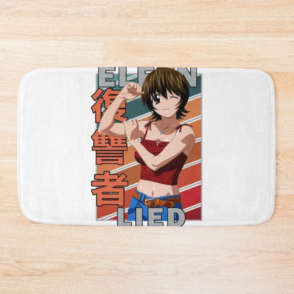 Item preview, The Girl Escape Dark Fantasy Science Fiction Elfen Lied Anime Yuka Retro Colour Stripe designed and sold by BranElfenLied.