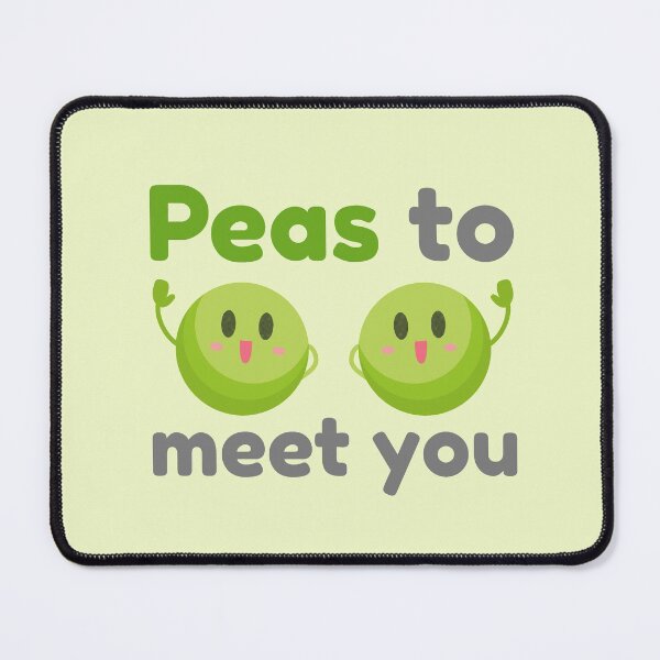 Item preview, Peas to Meet You designed and sold by punnylauren.