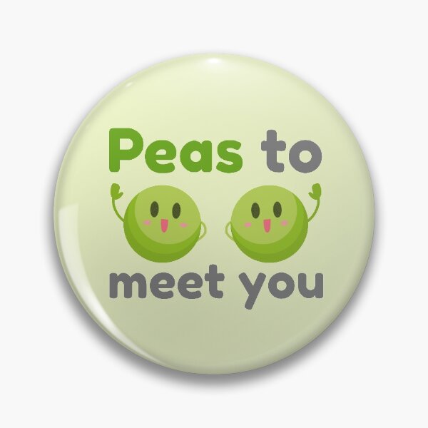 Item preview, Peas to Meet You designed and sold by punnylauren.