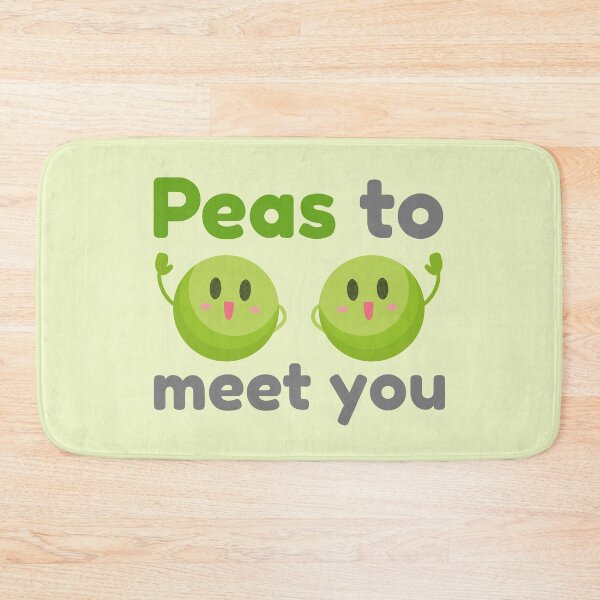 Item preview, Peas to Meet You designed and sold by punnylauren.