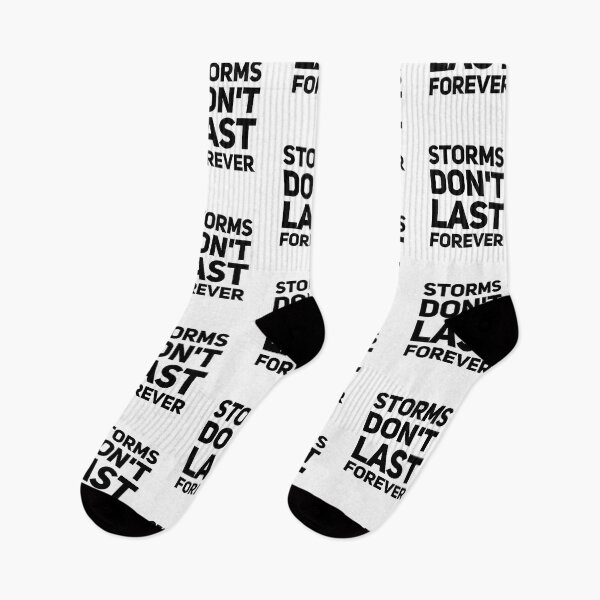 Item preview, Storms Don't Last Forever Motivational Quotes Saying Inspirational Thoughts designed and sold by avinigav.