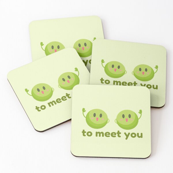 Item preview, Peas to Meet You designed and sold by punnylauren.